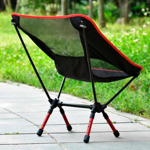 Wholesale Custom OEM Compact Portable Lightweight BBQ Fishing Beach Foldable Moon Outdoor Folding Camping Chair