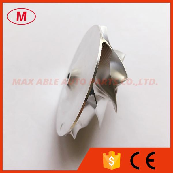 GT15-25 reverse 44.33/59.82mm 8+0blades turbo aluminum 2618/milling/billet compressor wheel