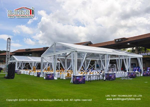 10M x 20M Outdoor  Transparent Roof Marquee Tent for 200 People Wedding Party Tents