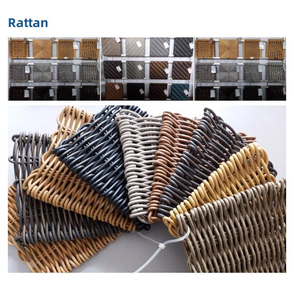 Enjoy Dining in Style with Our Aluminium Rattan Wicker Round French Bistro Chair