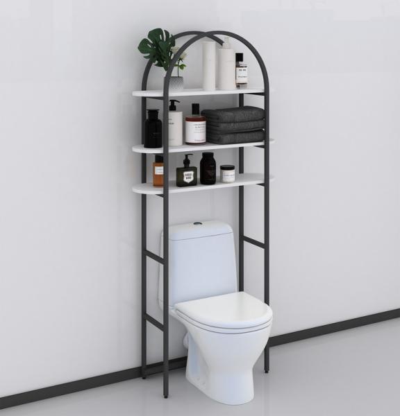 トイレの3層棚 トイレのスペース節約