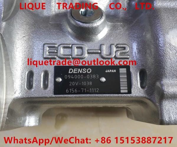 DENSO fuel pump 094000-0383 , 094000-0380, 094000-0381, 094000-0384 for KOMATSU PC450-7 6156-71-1112 ,6156711112