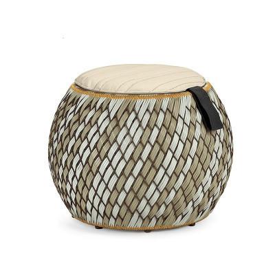 Nordic Simple Patio Courtyard PE Rattan Aluminum Sofa And Table Set