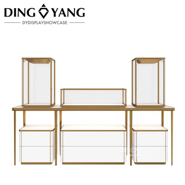 12В стекло высокого класса роскошные ювелирные витрины с низким расходом энергии