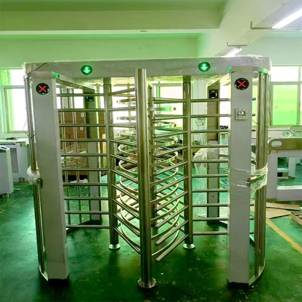 Dual Door Full Height Turnstile Manufacturers For Gym Access Control