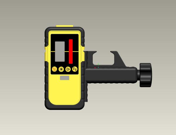 Detector /Receiver  FRD400 red / green beam laser  used for rotating laser