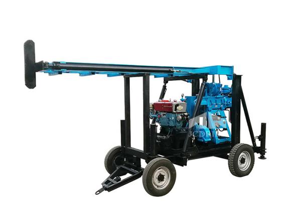 Jxy200t Equipamento portátil de perfuração de poços Diesel rotativo