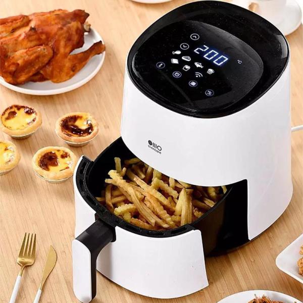 Youpin Silencare Air Fryer 2.5L 1300W Fritadeira Eletrica Led Digital Air Fryer Air Cooker Fryer