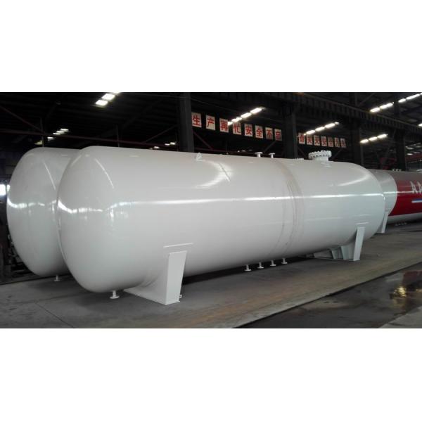 Horizontal LPG Bullet Storage Tank / LPG Truck Tanker For Bottling Plants