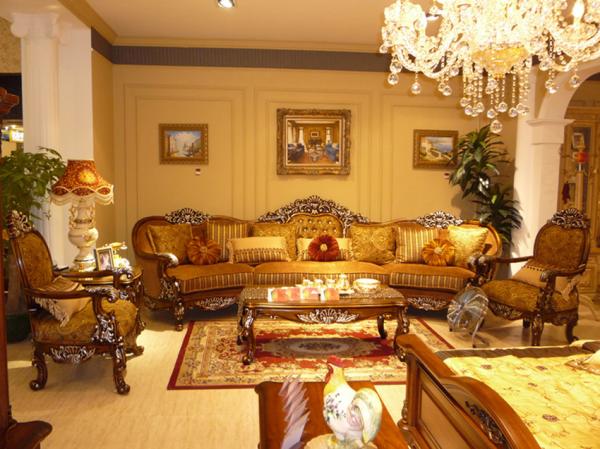 Antique Baroque Royal Sofa Sets