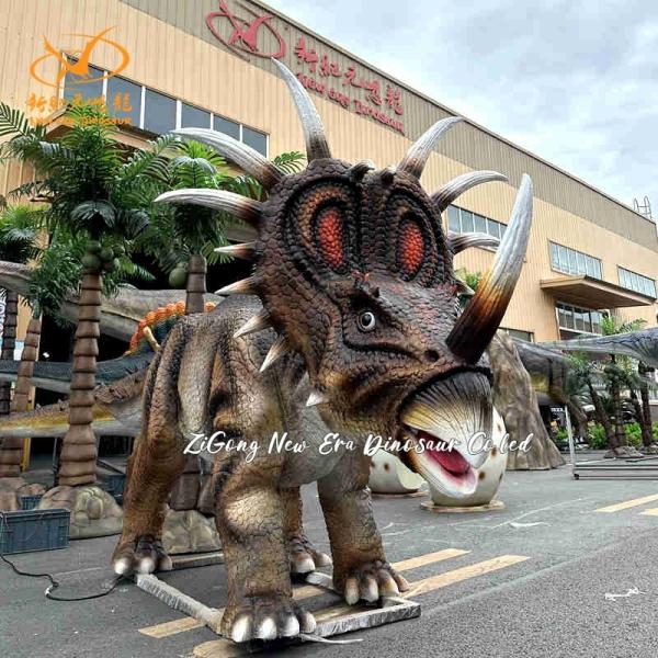 Robotic Dino Park Animatronic Styracosaurus Dinosaur