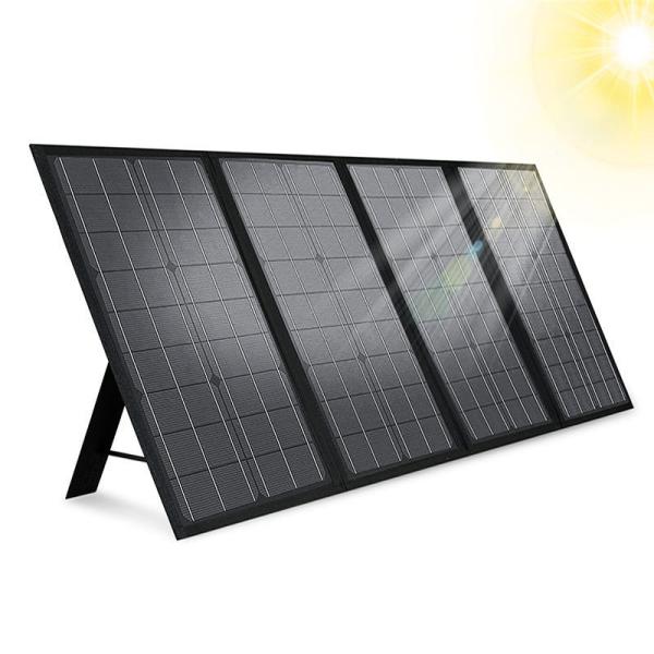 Painel solar dobrável de 60W de energia solar exterior com faixa de tensão máxima de potência 20,9V-19,8V