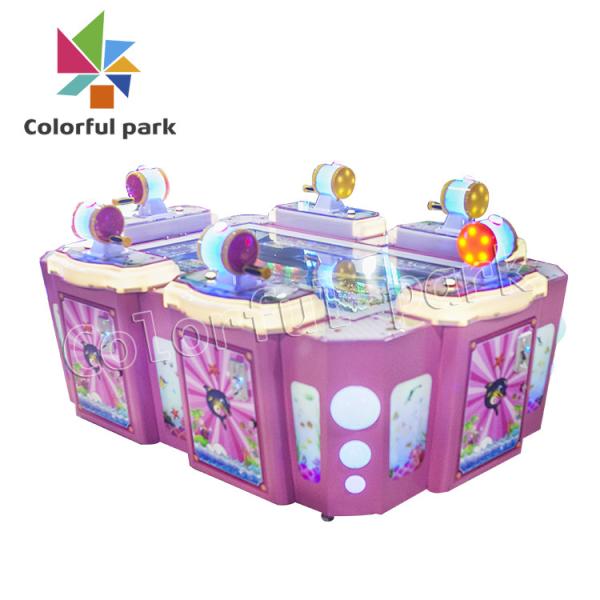 Coin Operated Go Fishing Lottery Ticket Machine For Game Center