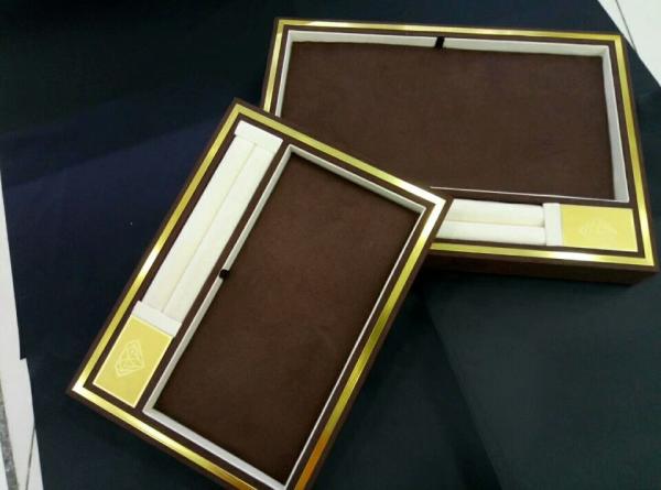 Multifunctional Diamond Jewelry Storage Trays Rectangle Shaped For Gifts Packaging