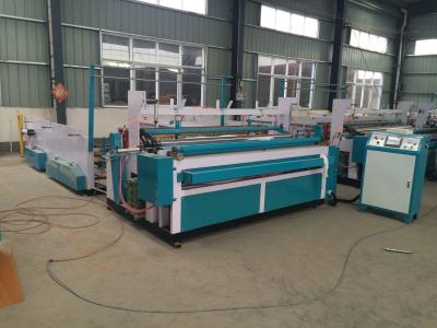Automatic Rewinding jumbo Roll Toilet Tissue Paper Making Machine
