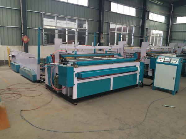 Automatic Rewinding jumbo Roll Toilet Tissue Paper Making Machine