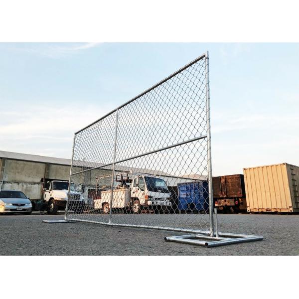 ODM Iron 1.8x3.6m Portable Chain Link Fence Panels For Playground