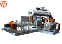 Granule de flottement de descente d'alimentation de poissons faisant la machine avec l'opération facile de vis de 155mm