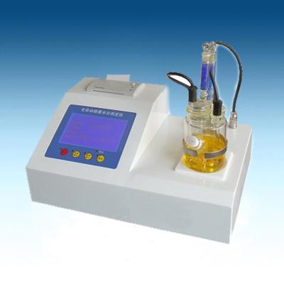 Nível Karl Fischer Titrator de KF PPM para testes de índice da água do óleo do transformador