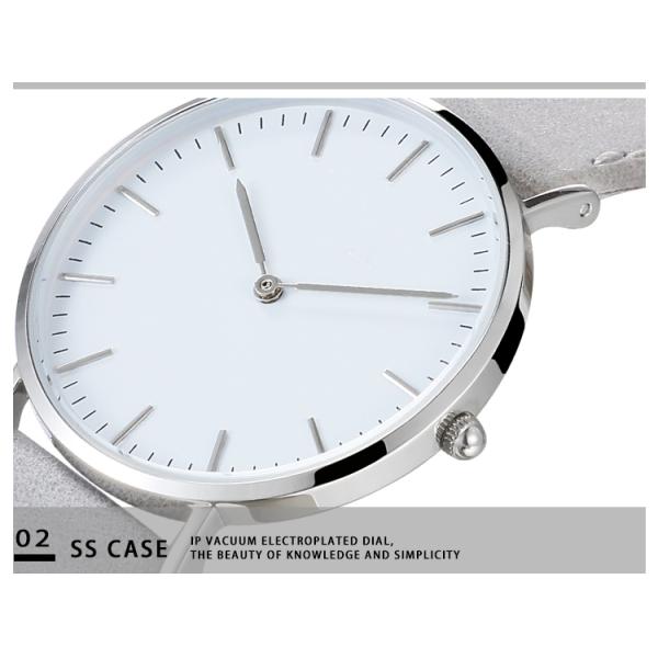 Привлекательный дозор кварца людей случая задней части стали с движением кварца Японии