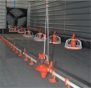 Orange Poultry Water Drinking Nipples For Chicken Broilers Raising