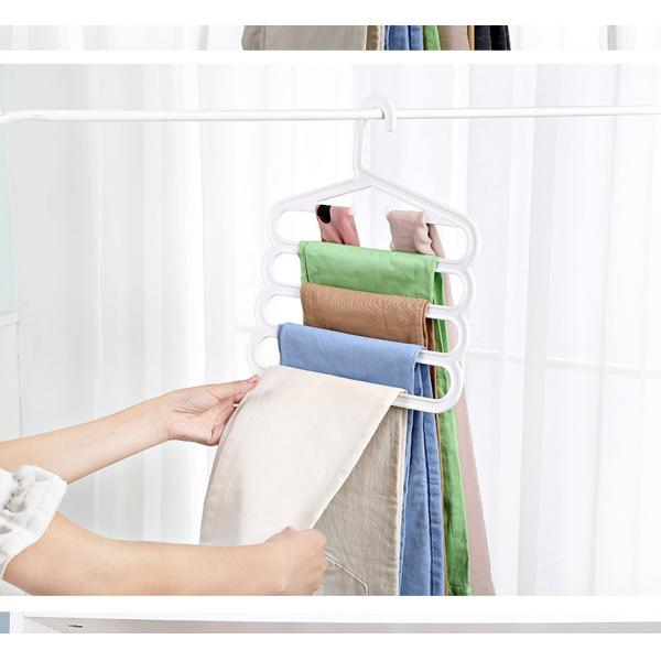 Pants Household Drying Wardrobe Racks Coloured Plastic Coat Hangers