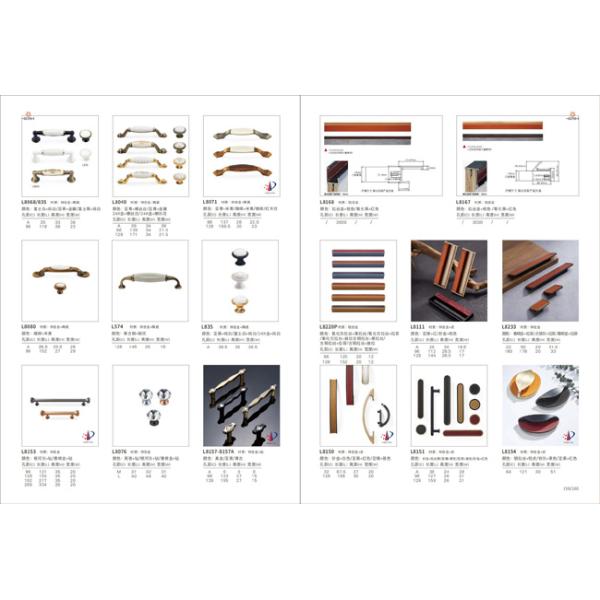 Black Aluminum Alloy Cabinet Handle Aluminum Profile Aluminum Handle
