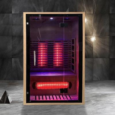 Full Spectrum Carbon Panel Heater Near Far Infrared Sauna For 2 People