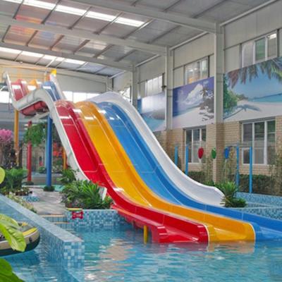 Customizable Rainbow Pool Slide Adult Water Slide Anti Static      