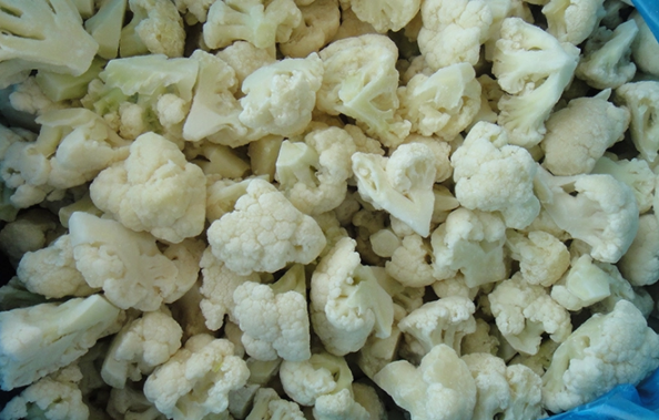 Organic Snap Frozen White Broccoli / Cauliflower Custom Packing Acceptable