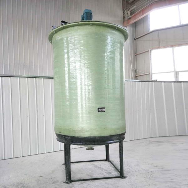 Water Reservoir Frp Plastic Chemical Tanks Cylindrical Vertical 30000 Gallon