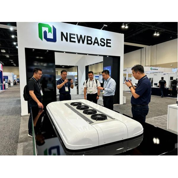 Commercial EV Electric Bus Air Conditioner System with Full DC Inverter Technology, Advanced SMC/LFT-D Materials, and Optimized Condenser Framing