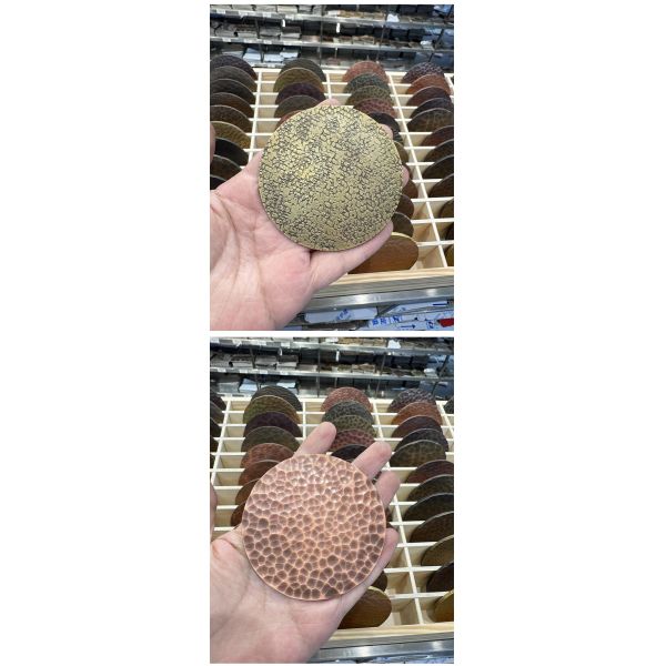 Lámina de acero inoxidable martillado anticorrosión para decoración y renovación de encimeras de bar