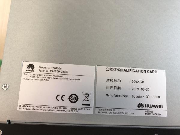 19inch 48V 200A Telecom DC Power Systems ETP48200-C5B6  For HW