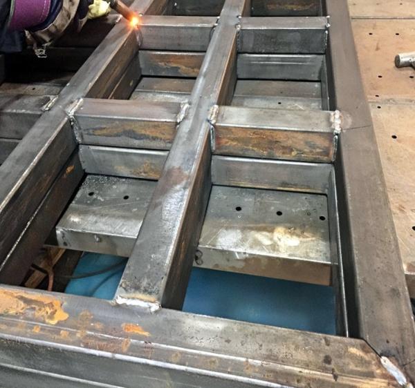 ASTM AISC AWS Fabricación de estructura de acero Alta resistencia Baja aleación Formabilidad personalizada