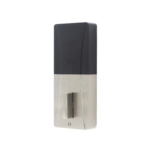 80mm Bluetooth Keypad Door Lock Customized Silver Color For Glass Door