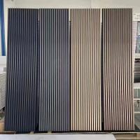 Akupanel 240 X 60 Cm Decorative Home Wall Wood Slat Sound Absorbing