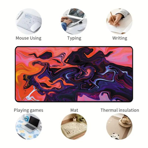 Large Size Mouse Pad With Lock Edge And Waterproof Function For Your Requirements