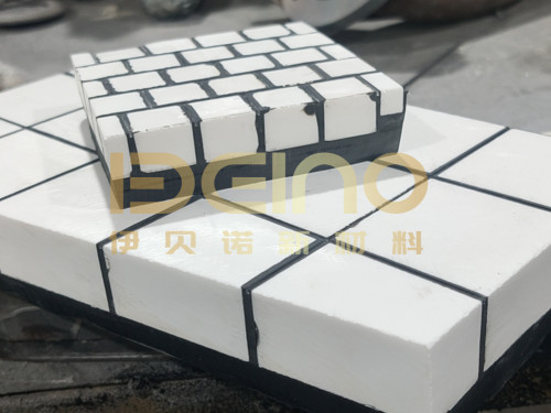 Deux en un revêtements en caoutchouc en céramique