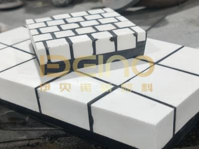 2 em 1 revestimentos cerâmicos de borracha moldado personalizado Certificado ISO