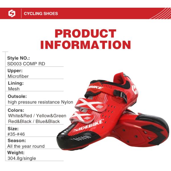 Многофункциональные ботинки велосипеда гонок дороги, черный велосипед дороги обувают влагонепроницаемое