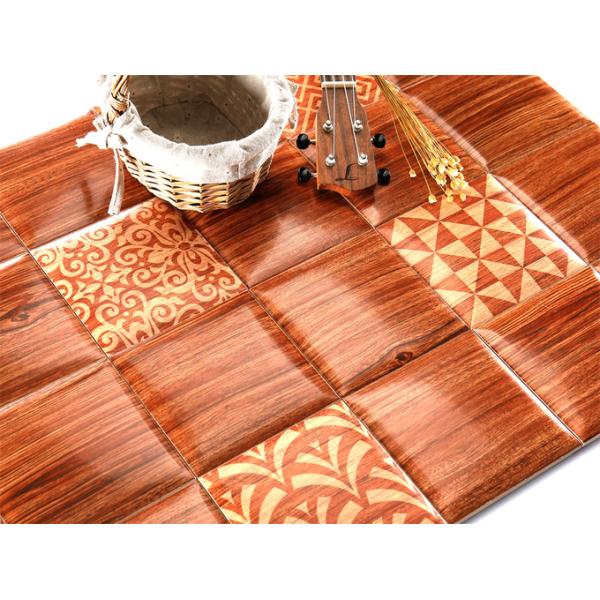 Coffee Clay Indoor Wall Tiles 152x152mm White Body