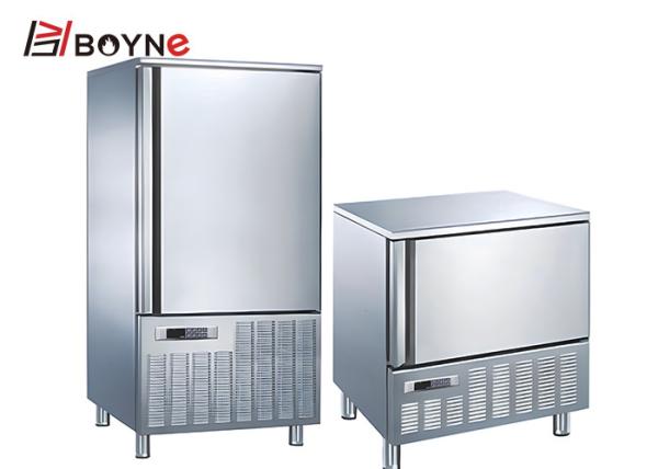 304 Stainless Steel Dough Sea Food Blast Freezer 10 Trays Cabinet Restaurant