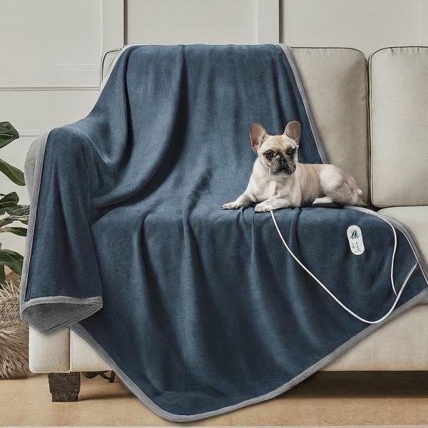 Hychi Electric Pet Heating Blanket , Cat House Heating Pad Overheating Protection