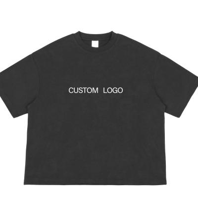 T-shirt respirável rápido lavado a seco T-shirt de moda vintage para homens XS-3XL Manga curta