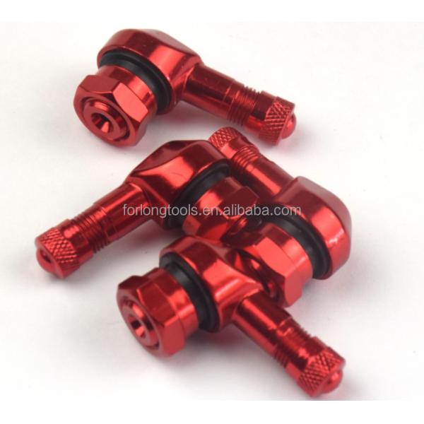 40 мм длины универсальная автомобильная установка Мотоциклетная шина клапан крышка с алюминиевым корпусом и долговечным латуниным ядром