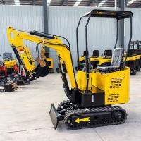 GV hidráulico Mini Digger da máquina escavadora de roda de cubeta do martelo