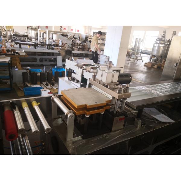 High Speed Pvc Blister Packaging Equipment , Blister Packing Machine Al Plastic