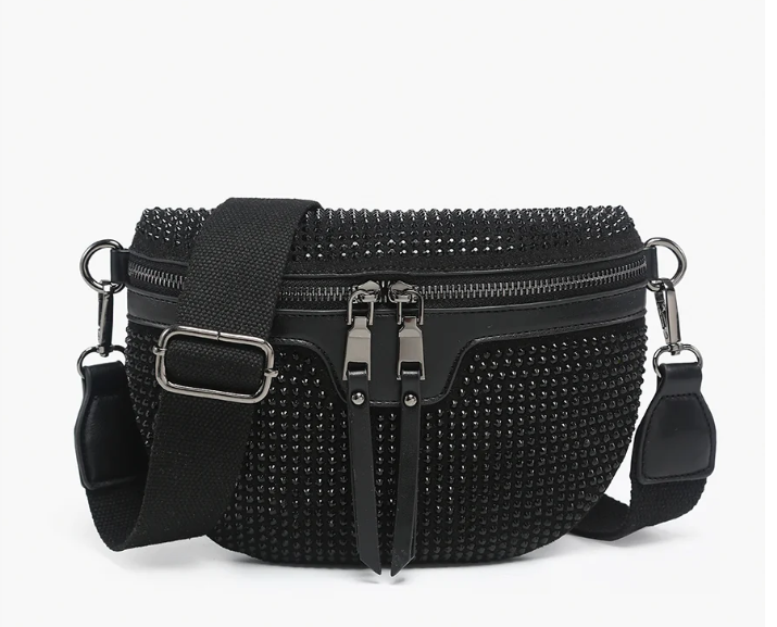 Kai Rhinestone Belt Bag