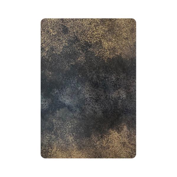 Hairline Antique Stainless Steel Sheet Decorative Panels 1000mm 1219mm Black Brass Patina